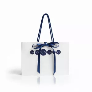 Подарочный пакет с бантиком