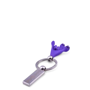 Keyring Rough Violet