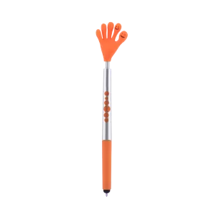 Pen with finger High Five Orange