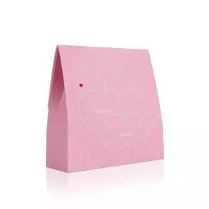 Valentinstags-Geschenkbox – rosa