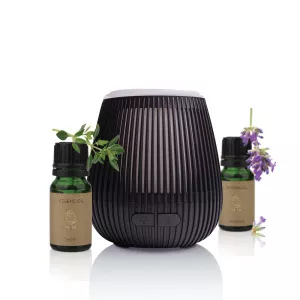 Set aromatique avec diffuseur - noir