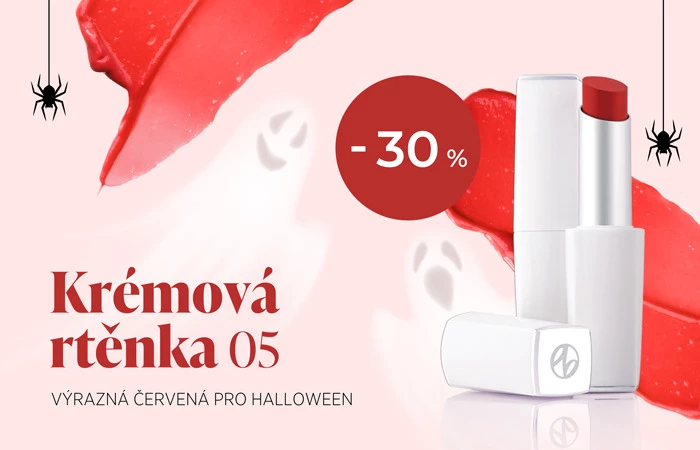 Ta pravá červená pro Halloween