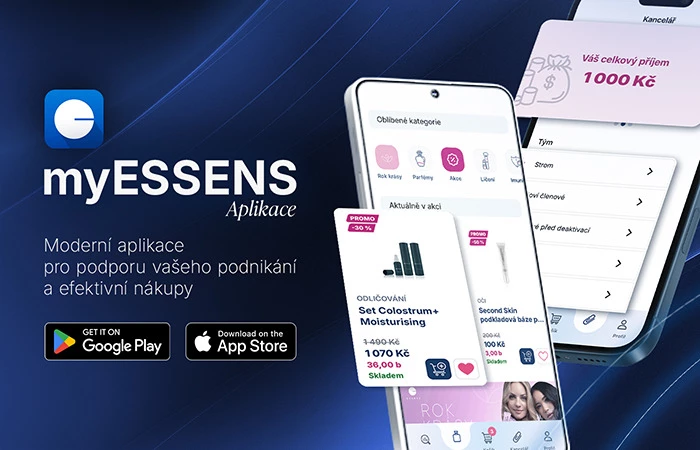 Mějte své ESSENS podnikání vždy po ruce 
