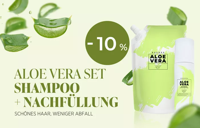 Aloe Vera Set Shampoo + Nachfüllung