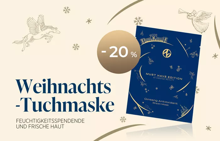 Weihnachts-Tuchmaske