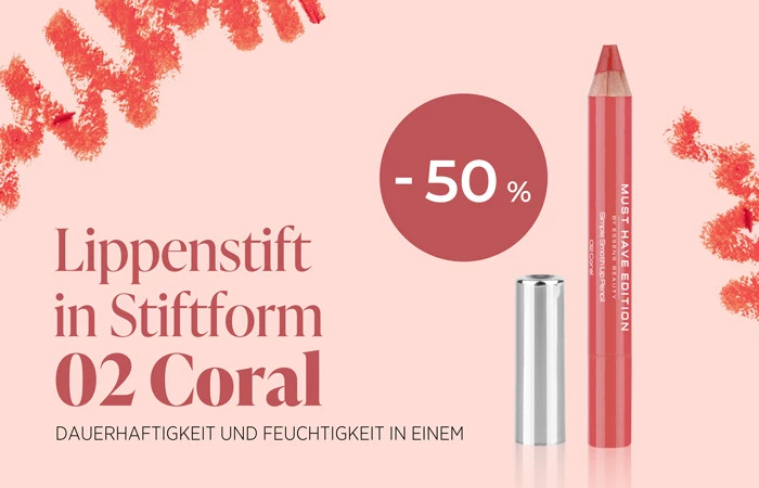 Strahlende und gepflegte Lippen