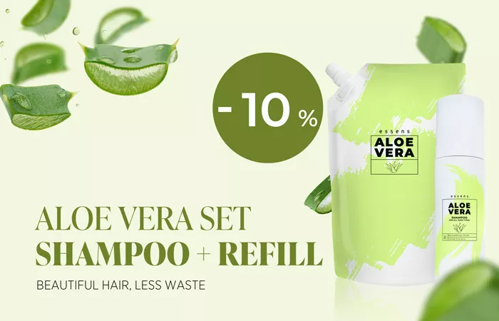 Set Aloe vera shampoo + refill