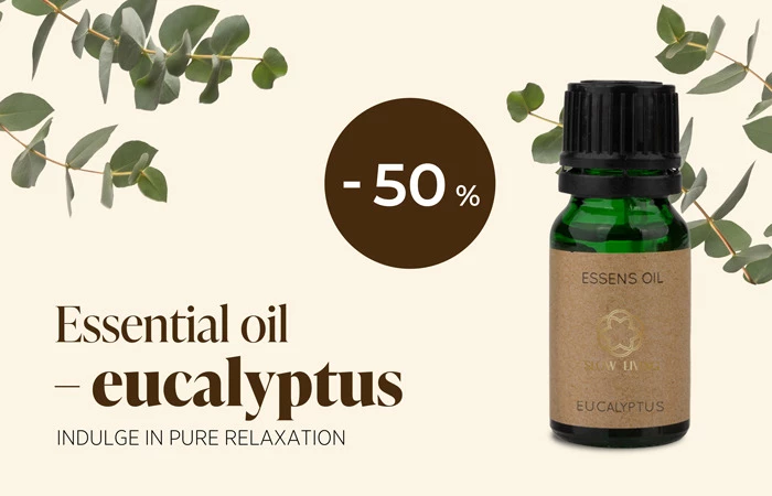 Fresh scent of eucalyptus for body and mind