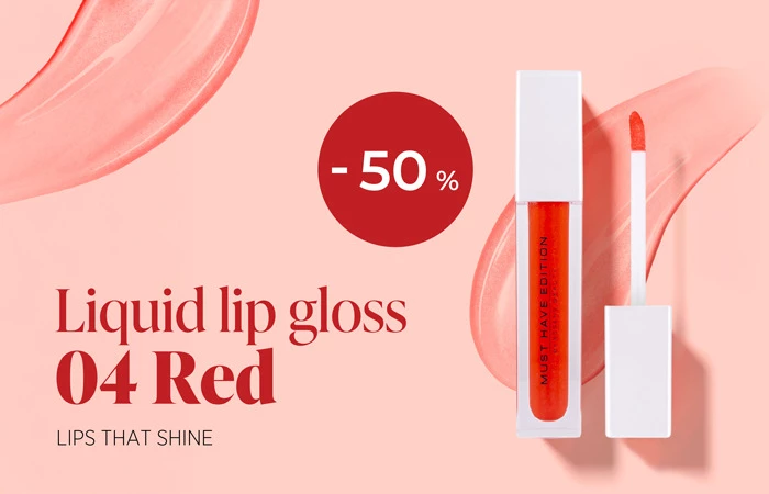 Gloss that will brighten your smile