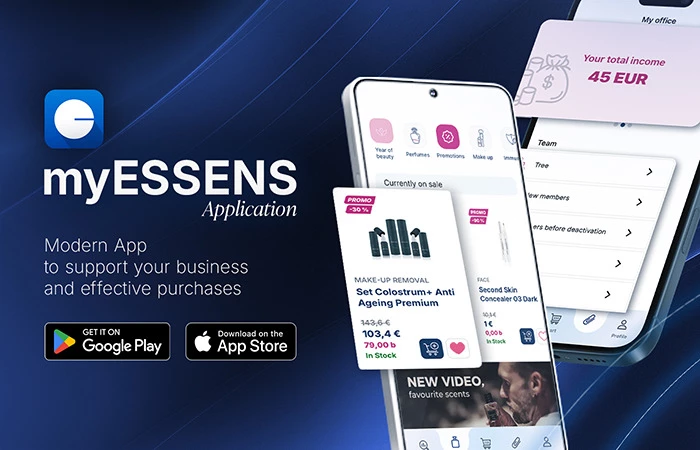 Your ESSENS business. Anytime. Anywhere. 