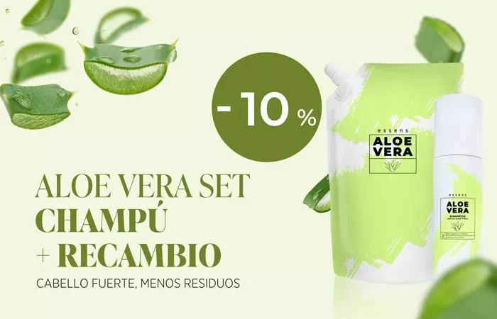 Set Aloe vera champú + recambio
