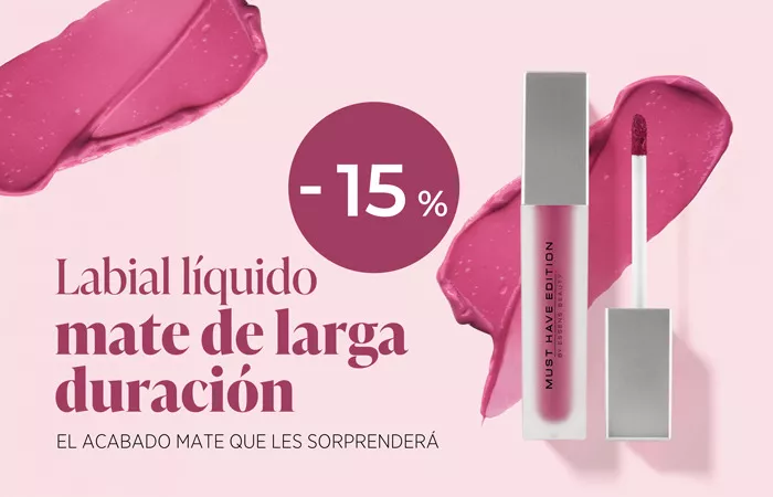 Labial líquido mate de larga duración - acabado mate que les sorprenderá