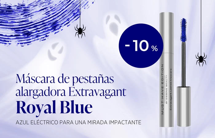 Azul eléctrico para Halloween
