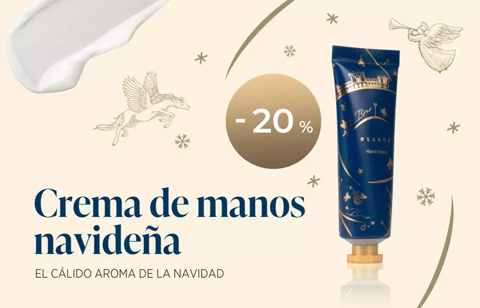 Crema de manos (edición limitada navideña) – el cálido aroma de la Navidad