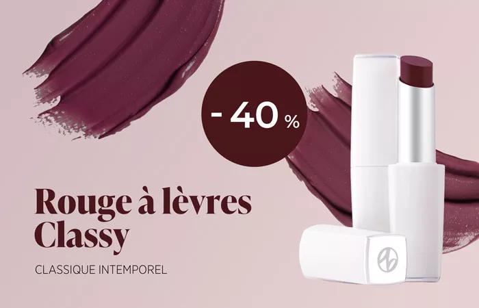 Rouge à lèvres Classy – un intemporel qui ne se démode jamais.