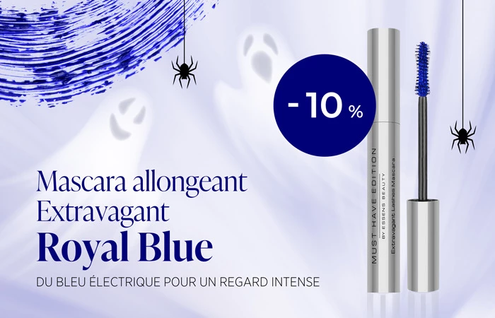 Du bleu électrique pour Halloween