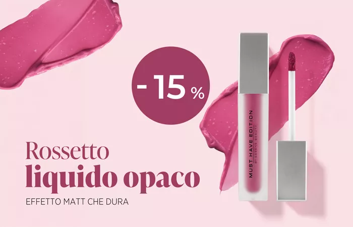 Rossetto liquido opaco – effetto mat che dura