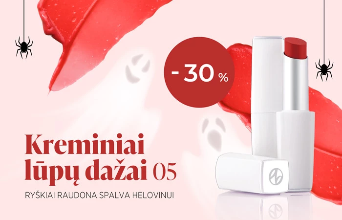 Tobulai raudona spalva Helovinui