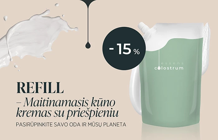 Pasirūpinkite savo oda ir mūsų planeta.