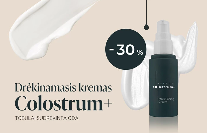 Colostrum+ Drėkinamasis kremas – gaivi ir pamaitinta oda kasdien