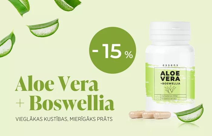 Aloe vera + Bosvēlija – dabas spēks ķermenim un prātam