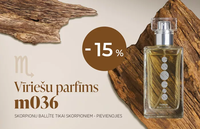 Skorpionu mēnesis – atīmējiet to ar aromātu, kas izceļ jūsu personību.
