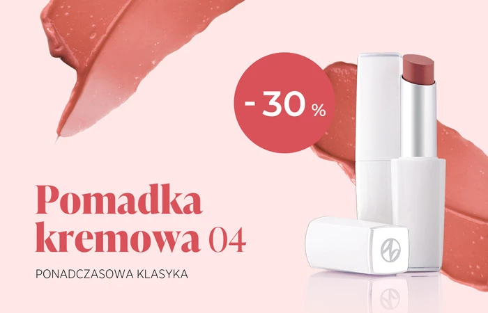 Klasyczna kremowa pomadka – klasyka, która nigdy nie wyjdzie z mody.