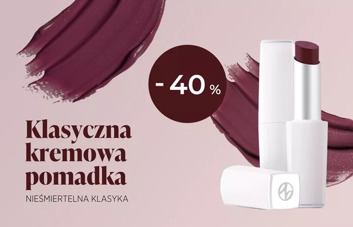 Klasyczna pomadka w kremie – klasyka, która nigdy nie wyjdzie z mody.