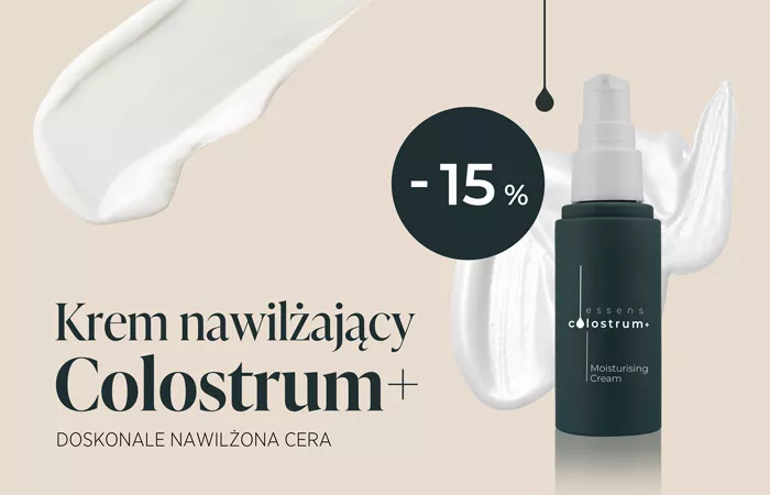 Krem nawilżający Colostrum+ – świeża i odżywiona skóra każdego dnia