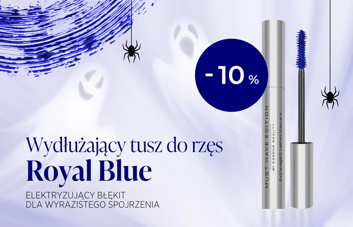 Elektryzujący błękit na Halloween