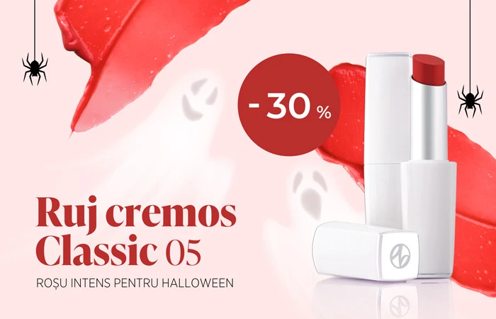 Roșul perfect pentru Halloween
