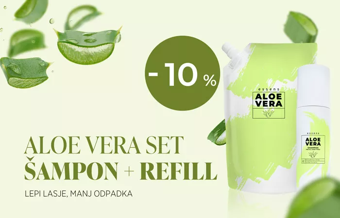 Set Aloe vera šampon + refill