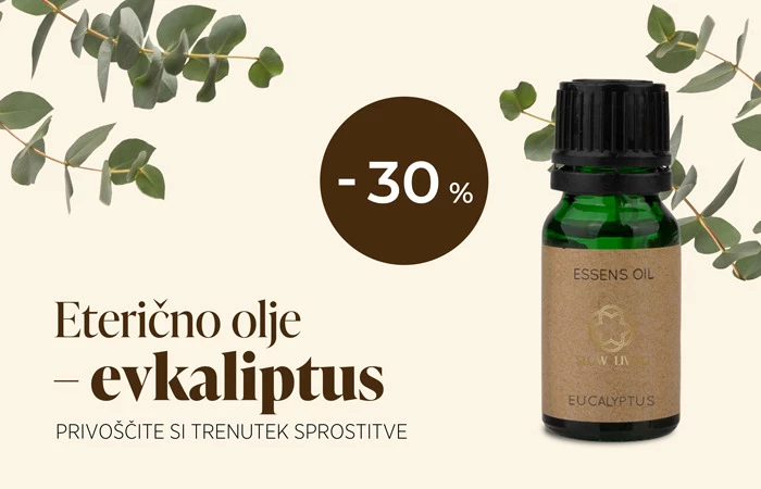 Svež vonj evkaliptusa za telo in um  