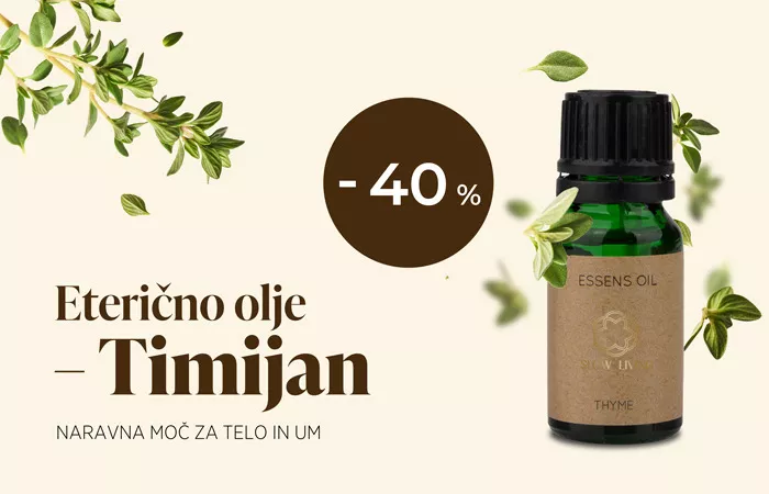 Eterično olje – Timijan: naravna harmonija in dobro počutje