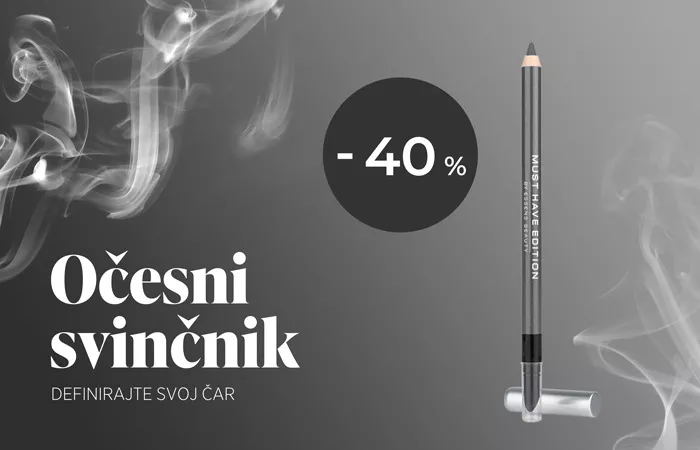 Očesni svinčnik – intenzivna barva, enostavna uporaba