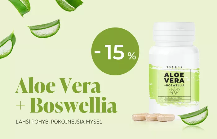 Aloe vera + Boswellia – sila prírody pre vaše telo i myseľ