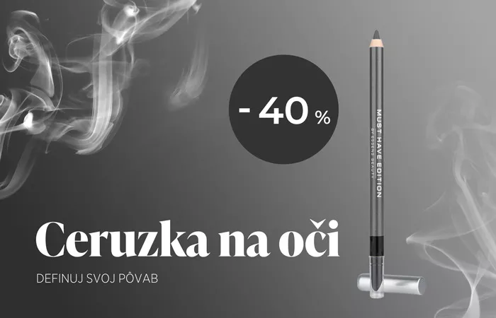 Ceruzka na oči – intenzívna farba, jednoduchá aplikácia