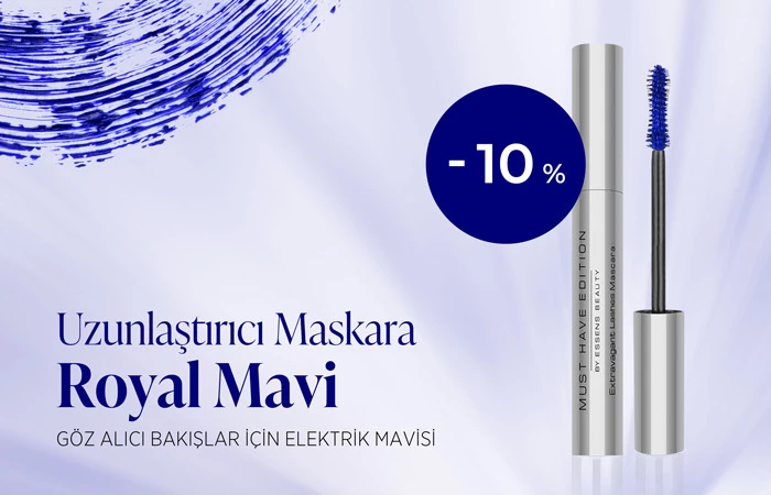 İddialı Olmayı Sevenler İçin Elektrik Mavisi Maskara 