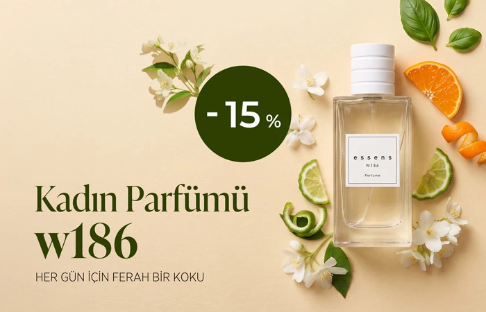 Kadın Parfümü W186 - Enerji Dolu Tazelik 