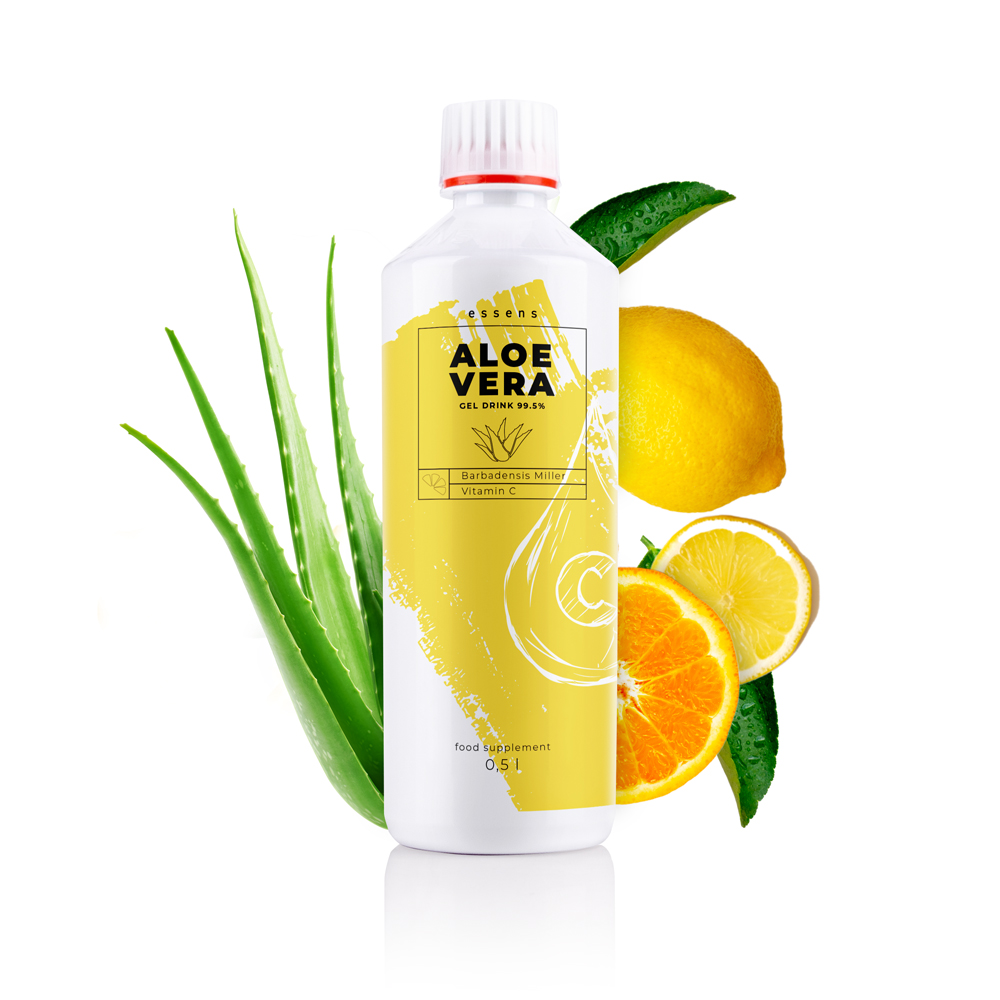 Gel à boire Aloe Vera 99,5% - vitamine C - complément alimentaire