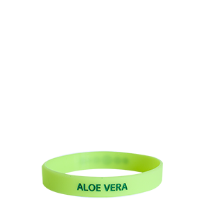Silikonový náramek - Aloe Vera