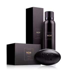 Set dezodorant a mydlo NOIR