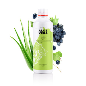 Aloe Vera 99.5% Gel Drink − Traube − Nahrungsergänzungsmittel