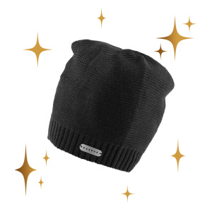 Men's knitted hat ESSENS - dark grey