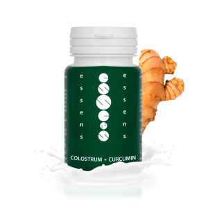 Colostrum + Curcumin 60 kapsulių - maisto papildas