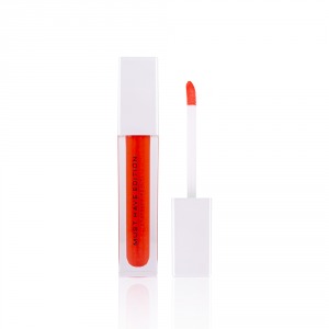 Lip Gloss με Γυαλιστερό Glitter 04 Red