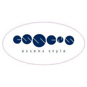 Biely odznak s logom ESSENS