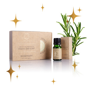 SET Rosemary soap and oil