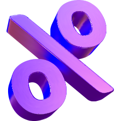 %