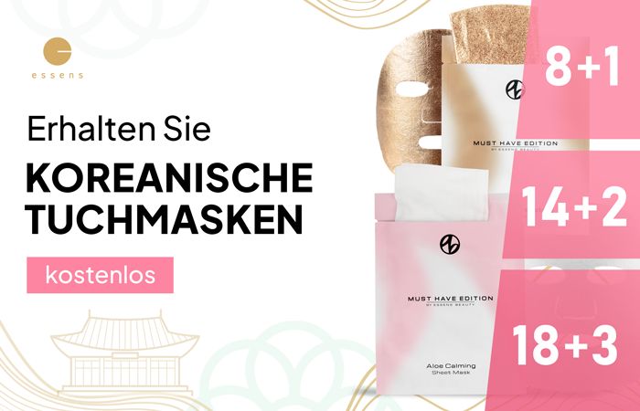NEUE SUPERPACKS – KOREANISCHE TUCHMASKEN!